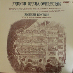 Richard Bonynge / New Philharmonia Orchestra French Opera Overtures Vinyl LP USED