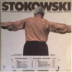 Leopold Stokowski / National Philharmonic Orchestra His Great Transcriptions For Orchestra Vinyl LP USED