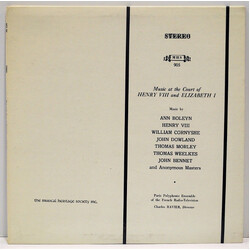 Ensemble Polyphonique De L'O.R.T.F. / Charles Ravier Music At The Court Of Henry VIII And Elizabeth I Vinyl LP USED