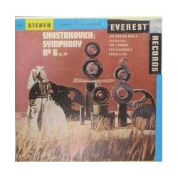 Dmitri Shostakovich / Sir Adrian Boult / The London Philharmonic Orchestra Symphony No. 6, Op. 54 Vinyl LP USED