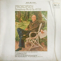 Sergei Prokofiev / Gennadi Rozhdestvensky / Большой Симфонический Оркестр Всесоюзного Радио Symphony No. 4, Op. 47/112 Vinyl LP USED