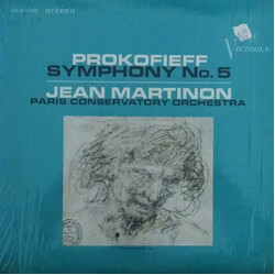 Sergei Prokofiev / Jean Martinon / Orchestre De La Société Des Concerts Du Conservatoire Symphony No. 5 Vinyl LP USED