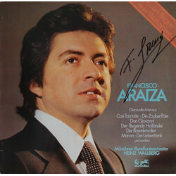 Francisco Araiza / Münchner Rundfunkorchester / Heinz Wallberg ... Am Beginn Einer Weltkarriere Vinyl LP USED
