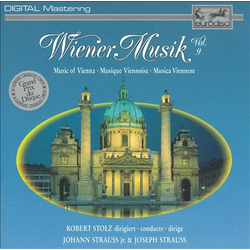 Johann Strauss Jr. / Josef Strauß / Robert Stolz Wiener Musik Vol. 9 Vinyl LP USED