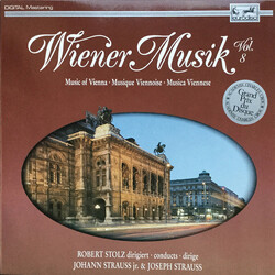 Robert Stolz / Johann Strauss Jr. / Josef Strauß Wiener Musik Vol. 8 (Music Of Vienna • Musique Viennoise • Musica Viennese) Vinyl LP USED