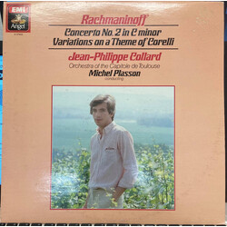 Jean-Philippe Collard / Michel Plasson / Sergei Vasilyevich Rachmaninoff Concerto No. 2 in C minor, Variations on a Theme of Corelli Vinyl LP USED