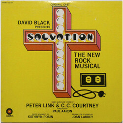 Peter Link / C. C. Courtney David Black Presents Salvation The New Rock Musical Vinyl LP USED