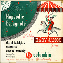 Maurice Ravel / Zoltán Kodály / The Philadelphia Orchestra / Eugene Ormandy Rapsodie Espagnole / Háry Janos Suite Vinyl LP USED