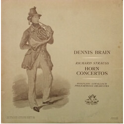 Richard Strauss / Dennis Brain / Wolfgang Sawallisch / Philharmonia Orchestra Horn Concertos Vinyl LP USED