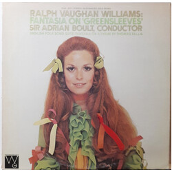 Ralph Vaughan Williams / Sir Adrian Boult Fantasia On 'Greensleeves' / English Folk Song Suite / Fantasia On A Theme By Thomas Tallis Vinyl LP USED