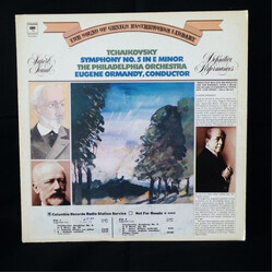 Pyotr Ilyich Tchaikovsky / The Philadelphia Orchestra / Eugene Ormandy Symphony No. 5 In E Minor, Op. 64 Vinyl LP USED