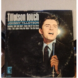 Johnny Tillotson The Tillotson Touch Vinyl LP USED