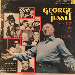 George Jessel Songs My Pals Sang Vinyl LP USED