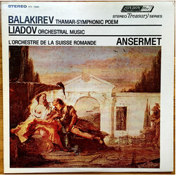 Mily Balakirev / Anatoly Liadov / L'Orchestre De La Suisse Romande / Ernest Ansermet Tamar-Symphonic Poem · Orchestral Music Vinyl LP USED