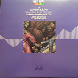Carl Orff / The London Symphony Orchestra / Eduardo Mata / Barbara Hendricks / John Aler / Håkan Hagegård Carmina Burana Vinyl LP USED