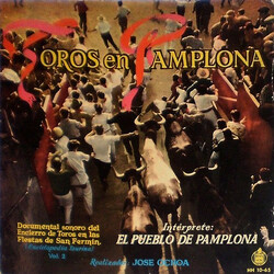 El Pueblo De Pamplona Toros En Pamplona Vinyl LP USED