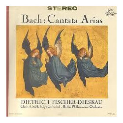 Johann Sebastian Bach Cantata Arias Vinyl LP USED