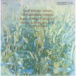 David Oistrach / The Philadelphia Orchestra / Eugene Ormandy / Jean Sibelius Violin Concerto In D Minor, Op. 47 For Violin And Orchestra- Swan Of Tuon