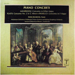 Francesco Manfredini / Giovanni Benedetto Platti / Giovanni Paisiello / Felicja Blumental / Das Mozarteum Orchester Salzburg / Orchestra Sinfonica Di 