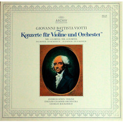 Giovanni Battista Viotti / Andreas Röhn / English Chamber Orchestra / Sir Charles Mackerras Konzerte Für Violine Und Orchester (Nr. 16 E-moll · Nr. 24
