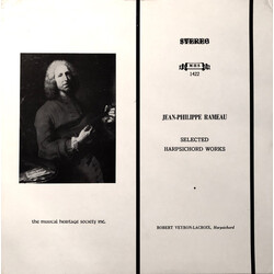Jean-Philippe Rameau / Robert Veyron-Lacroix Rameau: Selected Harpsichord Works Vinyl LP USED