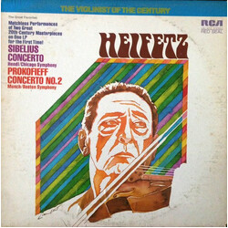 Jean Sibelius / Sergei Prokofiev / Jascha Heifetz / Walter Hendl / The Chicago Symphony Orchestra / Charles Munch / Boston Symphony Orchestra Concerto