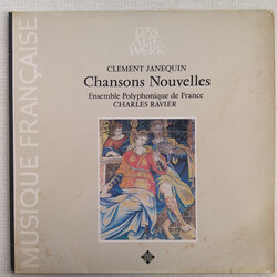 Clément Janequin / Ensemble Polyphonique De L'O.R.T.F. / Charles Ravier Chansons Nouvelles Vinyl LP USED