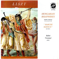 Franz Liszt / Bálint Vázsonyi Hungarian Rhapsodies Vinyl LP USED