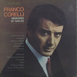 Franco Corelli Memories Of Naples Vinyl LP USED