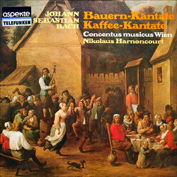 Johann Sebastian Bach / Concentus Musicus Wien / Nikolaus Harnoncourt Bauern-Kantate, Kaffee-Kantate Vinyl LP USED