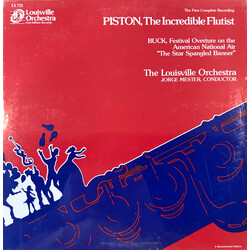 Walter Piston / Dudley Buck / The Louisville Orchestra The Incredible Flutist / Festival Overture On The American National Air Vinyl LP USED