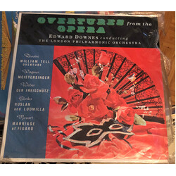 Edward Downes / The London Philharmonic Orchestra Overtures From The Opera Vinyl LP USED