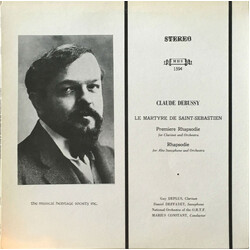 Claude Debussy / Orchestre National De L'ORTF / Marius Constant / Guy Deplus Le Martyre De Saint-Sebastien Vinyl LP USED