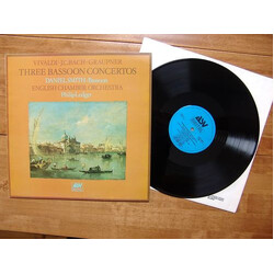 Antonio Vivaldi / Johann Christian Bach / Christoph Graupner / Daniel Smith (7) / English Chamber Orchestra / Philip Ledger Three Bassoon Concertos Vi