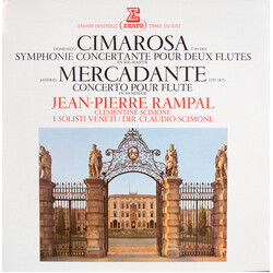 Domenico Cimarosa / Giuseppe Saverio Mercadante / Jean-Pierre Rampal / Clementine Scimone / I Solisti Veneti / Claudio Scimone Symphonie Concertante P