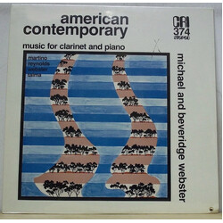 Michael Webster (2) / Beveridge Webster / Donald Martino / Verne Reynolds / Louise Talma Music For Clarinet And Piano Vinyl LP USED