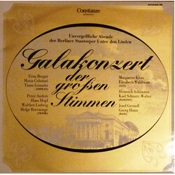 Various Galakonzert Der Großen Stimmen Vinyl LP USED
