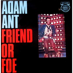 Adam Ant Friend Or Foe USED VINYL 12INCH 33 S RPM MAXI-SINGLE