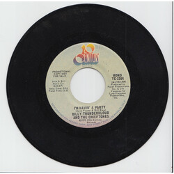 Billy Thunderkloud And The Chieftones I'm Havin' A Party USED VINYL 7INCH 45 RPM PROMO STEREO MONO