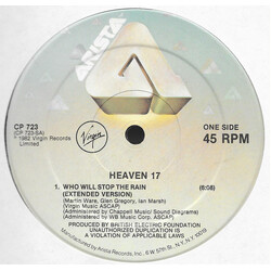 Heaven 17 Who Will Stop The Rain VINYL 12" USED