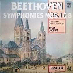 Ludwig van Beethoven / Eugen Jochum / Concertgebouworkest Symphonies Nos. 1 & 8 Vinyl LP USED