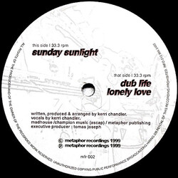Kerri Chandler Night Moods EP VINYL 12" USED