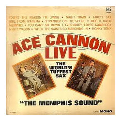 Ace Cannon Live Vinyl LP USED