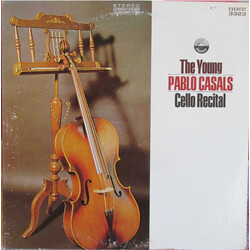 Pablo Casals The Young Pablo Casals Cello Recital Vinyl LP USED