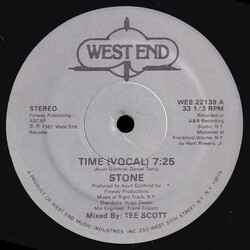 Stone Time USED VINYL 12INCH 33 S RPM SINGLE STEREO