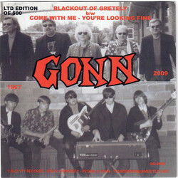 Gonn Blackout Of Gretely USED VINYL 7INCH 45 RPM EP LIMITED EDITION