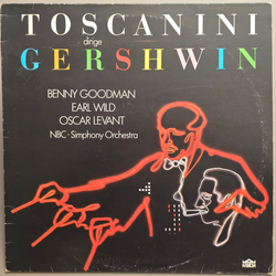 George Gershwin Toscanini Dirige Gershwin Vinyl LP USED