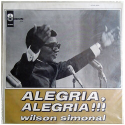 Wilson Simonal Alegria, Alegria !!! Vinyl LP USED