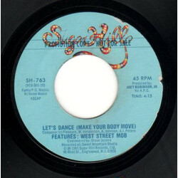 West Street Mob Let's Dance (Make Your Body Move) USED VINYL 7INCH 45 RPM PROMO STYRENE