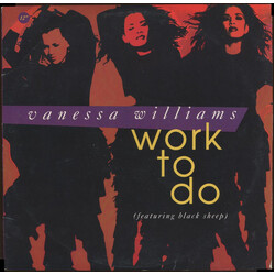 Vanessa Williams / Black Sheep Work To Do VINYL 12" USED